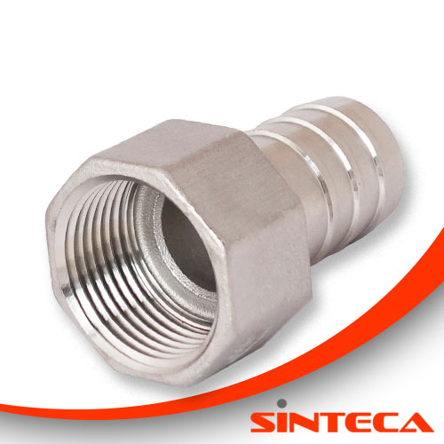 SINTECA Kellereitechnik - NIRO - Schlauchnippel mit Gas AG