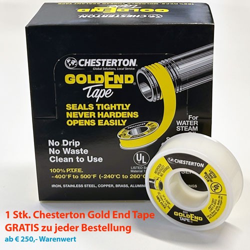 Gold End Tape